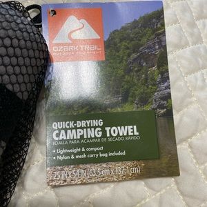 Ozark Trail Quick dry camping trail NWT